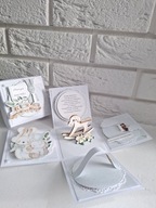 Kartka pudełko exploding box 1urodziny roczek pamiątka