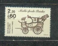 FRANCJA** Dzień znaczka, dyliżanse, z arkusza Mi 2542 a