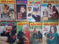 Mój Pies 1995 (8 numerów), m.in. terier, basset, bobtail, dog niem., york