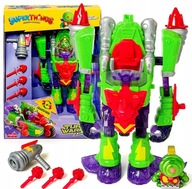 SUPER ZINGS ROBOT TURBO WARRIOR ZESTAW TRANSFORMERA SPEED!