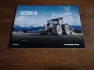 Valtra seria N N135 N155e N175 traktor ciągnik j.Polski prospekt folder