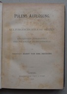 UPADEK POLSKI; SEJM WIELKI, KONSTYTUCJA 3 MAJA; ROZBIORY, BRÜGGEN, 1878
