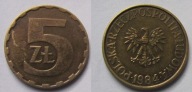 Polska 5 złotych 1984