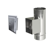 WYCZYSTKA KWASOODPORNA 130 MK ŻARY KOMIN STAL NIERDZEWNA DRZWICZKI