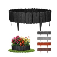 Czarny 2,3 m obramowanie rabatki, obrzeże trawnika, palisada ogrodowa taras