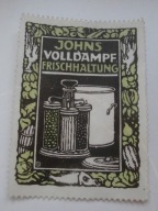 John - garnek parowy - zalepka reklamowa