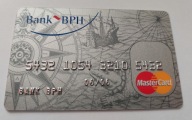 Karta bankowa Bank BPH - nowa, nieużywana