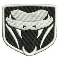 Termo Naszywka Dodge Viper Wąż Haftowana Naprasowanka