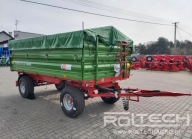 Przyczepa Rolnicza Dwuosiowa PRONAR T653 T653/2 6t Raty 0% PLANDEKA GRATIS