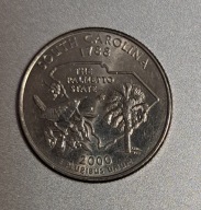 USA 25 centów 2000r. Karolina Południowa BCM