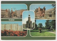 Tczew RYNEK Przystanek Autobusowy i PKS , PZU Osiedle Wyzwolenia 1984r.