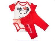 body na krótki rękaw dla dziewczynki leginsy 62