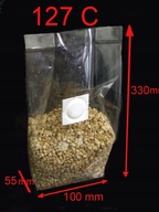 Worki do uprawy grzybów 10x6x27 127C 20 szt.Mycomed