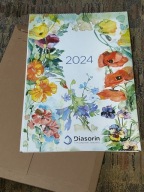 DUŻY KALENDARZ OBRAZY POLNE KOMPOZYCJE KWIATOWE