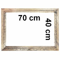Rama dębowa na obraz zdjęcie plakat puzzle 40x70 cm