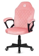 Krzesło biurkowe Lugano MARIO różowy