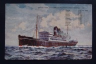 Transatlantyk S.S. " Madura "
