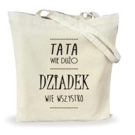 Torba eko bawełniana zakupy prezent dzień DZIADKA