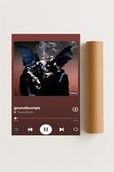Plakat bez ramy 30x40cm Goosebumps Travis Scott muzyka | Pomysł na Prezent