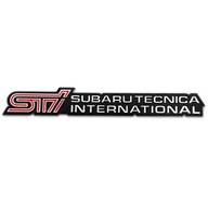 Emblemat Logo Znaczek Aluminium STI Subaru Impreza