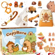 KALENDARZ ADWENTOWY ŚWIĄTECZNY KAPIBARA PREZENT DLA DZIECI CAPIBARA 24 okna