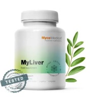 MycoMedica MyLiver Zioła i Grzyby Wsparcie Wątroby 90kaps