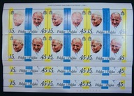 Arkusze FI 2951 - 2952** JPII - RÓŻNE POŁOŻENIA N-RU