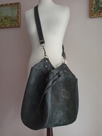 FOX skórzana listonoszka z mocnej skóry