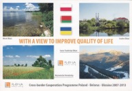 POLSKA - BIAŁORUŚ - UKRAINA - OBWÓD MIŃSK - GRODNO - IWANO-F- FLAGA - FLAGI