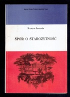 Krystyna Secomska - SPÓR O STAROŻYTNOŚĆ ( Charles Perrault ) / spis