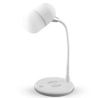 Lampka Biurkowa LED z Ładowarką Indukcyjną, Bluetooth – Do Nauki i Pracy