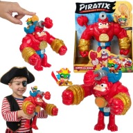 PIRATIX GORYL CZERWONY BOOM BEN CRAZY JUNGLE GORILLA BROS ZESTAW MAGICBOX