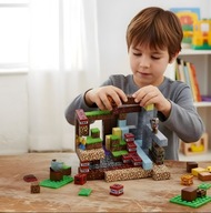 KLOCKI MAGNETYCZNE PIKSELE BLOCZKI SZEŚCIANY MINECRAFT 184 KLOCKI 2 FIGURKI