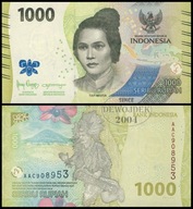 BNB - INDONEZJA 1000 Rupii 2022 / 2022 AAC 908953 # P161a # UNC