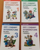 Gry i zabawy interakcyjne tom 1-4 TUS Dzieci i młodzież Vopel UNIKAT
