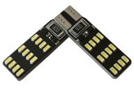 POSTOJÓWKI CANBUS W5W LED 24 SMD 3020 BIAŁE