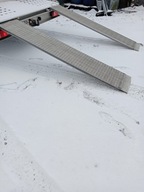 Najazdy aluminiowe Profesjonal 220x44x4cm Laweta Najazd