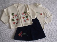 Wójcik bluzka spódniczka sweterek nowe roz 110