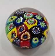 Millefiori szklany przycisk do papieru szkło artystyczne