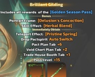 Torchlight: Infinite Gold Season pass / Przepustka sezonowa / Battle pass