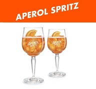 APEROL SPRITZ ORYGINALNE KIELISZKI KARTON KOMPLET 4 SZTUKI