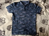 OODJII KOSZULKA POLO MĘSKA M MORO BLUE