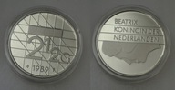 HOLANDIA 2 1/2 GULDENA 1989 PROOF / nakład 15.000 sztuk