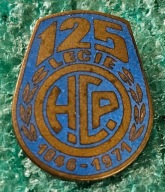 ODZNAKA HCP POZNAŃ 125-LECIE 1846-1971 - ZAKŁADY HIPOLITA CEGIELSKIEGO