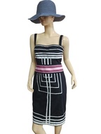 KAREN MILLEN SUKIENKA ELEGANCKA 36/38