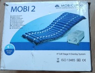 MOBICLINIC MOBI 2 MATERAC PRZECIWODLEŻYNOWY NIEBIESKI Z KOMPRESOREM 200X86