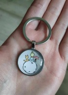 Uroczy Breloczek do kluczy Mały Książe Róża Lis Planeta Little Prince