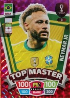 WORLD CUP QATAR 2022 RARE TOP MASTER 3 NEYMAR JR