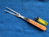 Duży widelec kucharski kuchenny Gerlach oryginalny z PRL jak nowy