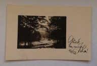 GRAFIKA. PEJZAŻ. STARA POCZTÓWKA.